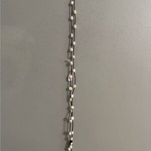 Freshwater Pearl Bolo Style Necklace